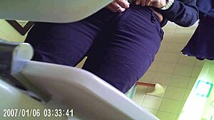 Video snimak privatnog kupaonice bake snimljen na skrivenoj kameri