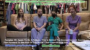 Доктор Рэйвен Роуг исследует границы беременной киски Новы Маверикс в HD видео
