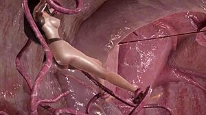 Alien tonåring Tifa och tentakelmönstret i full film 8m
