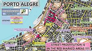 Katuhuorat Porto Alegresissa: Kartta huorista, saattajista ja freelancereista